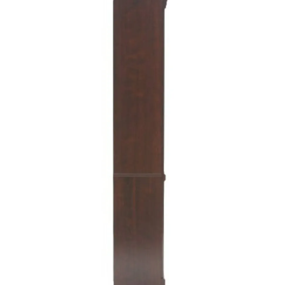 Sauder Heritage Hill 72"H Bookcase, Open 5-Shelf, Classic Cherry