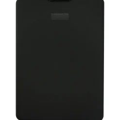Saunders SlimMate Plastic Form Holder Storage Clipboard, Letter Size, Black