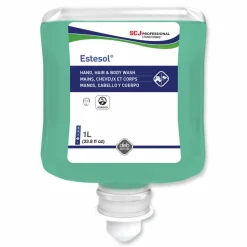 SC Johnson Professional Estesol Hand, Hair and Body Cleaner Manual Cartridge, Rainforest Scent, 1 L, 6/Carton