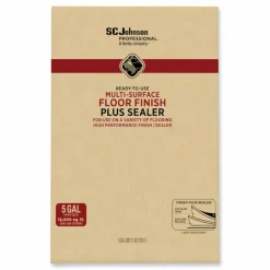 SC Johnson Professional Ready-To-Use Multi-Surface Floor Finish Plus Sealer, 5 gal Bag-in-Box