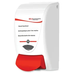 SC Johnson Professional Sanitizer Dispenser, 1 L, 4.92 x 4.6 x 9.25, White, 15/Carton