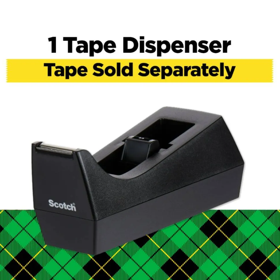 Scotch C38 Desk Tape Dispenser, C38BK