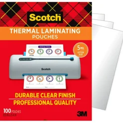 Scotch Thermal Laminating Pouches, 8.9