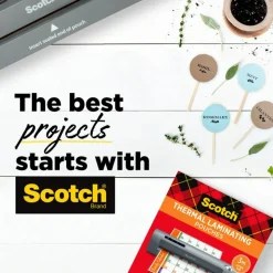 Scotch Thermal Laminator Combo Pack, 1 White Thermal Laminator 9