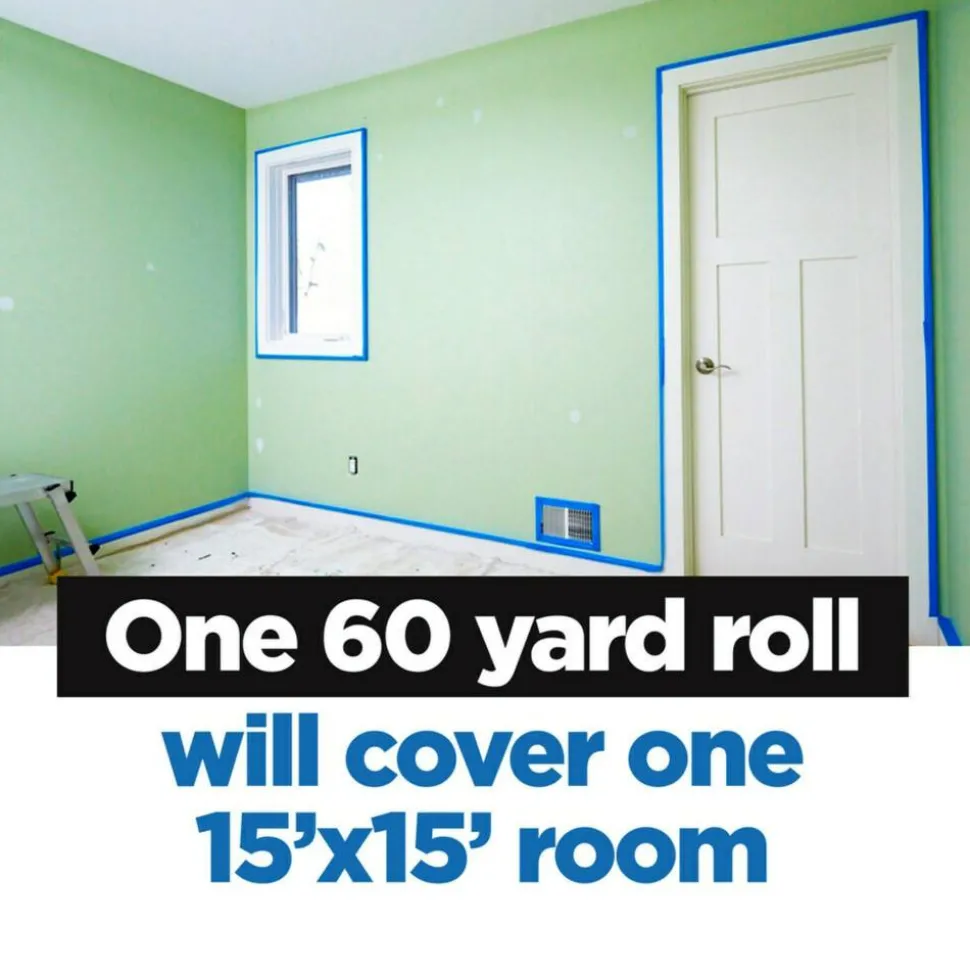 ScotchBlue Original Multi-Surface Painter's Tape, 6 Tape Rolls, 0.94 in x 60 yd, 3" Core, Blue - 209024EVP
