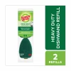 Scotch-Brite Dishwand Refills, 2-15/16" x 2-1/4", Green, Pack of 2