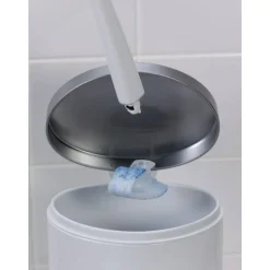 Scotch-Brite Disposable Toilet Scrubber - 1 / Box - White, Blue