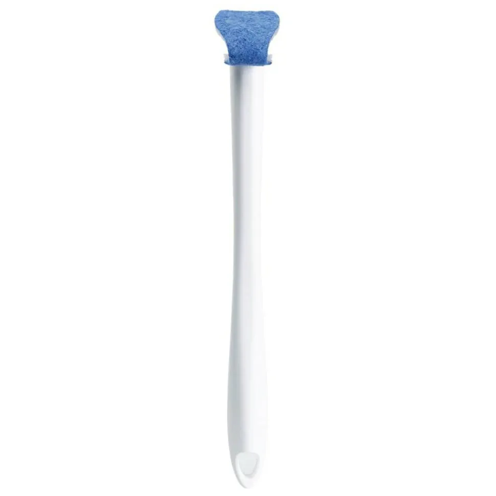 Scotch-Brite Disposable Toilet Scrubber - 1 / Box - White, Blue
