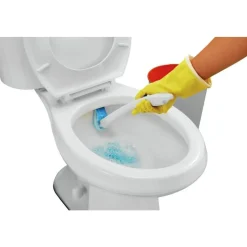 Scotch-Brite Disposable Toilet Scrubber - 1 / Box - White, Blue