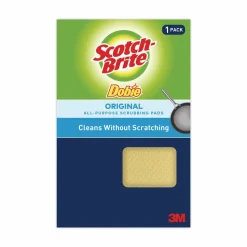 Scotch-Brite Dobie All-Purpose Cleaning Pad, 3.15 x 4.95, 2.24
