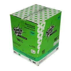 Scotch-Brite Heavy Duty Scrub Pads, 10 Scrubbing Pads, Great For Kitchen, Garage and Outdoors