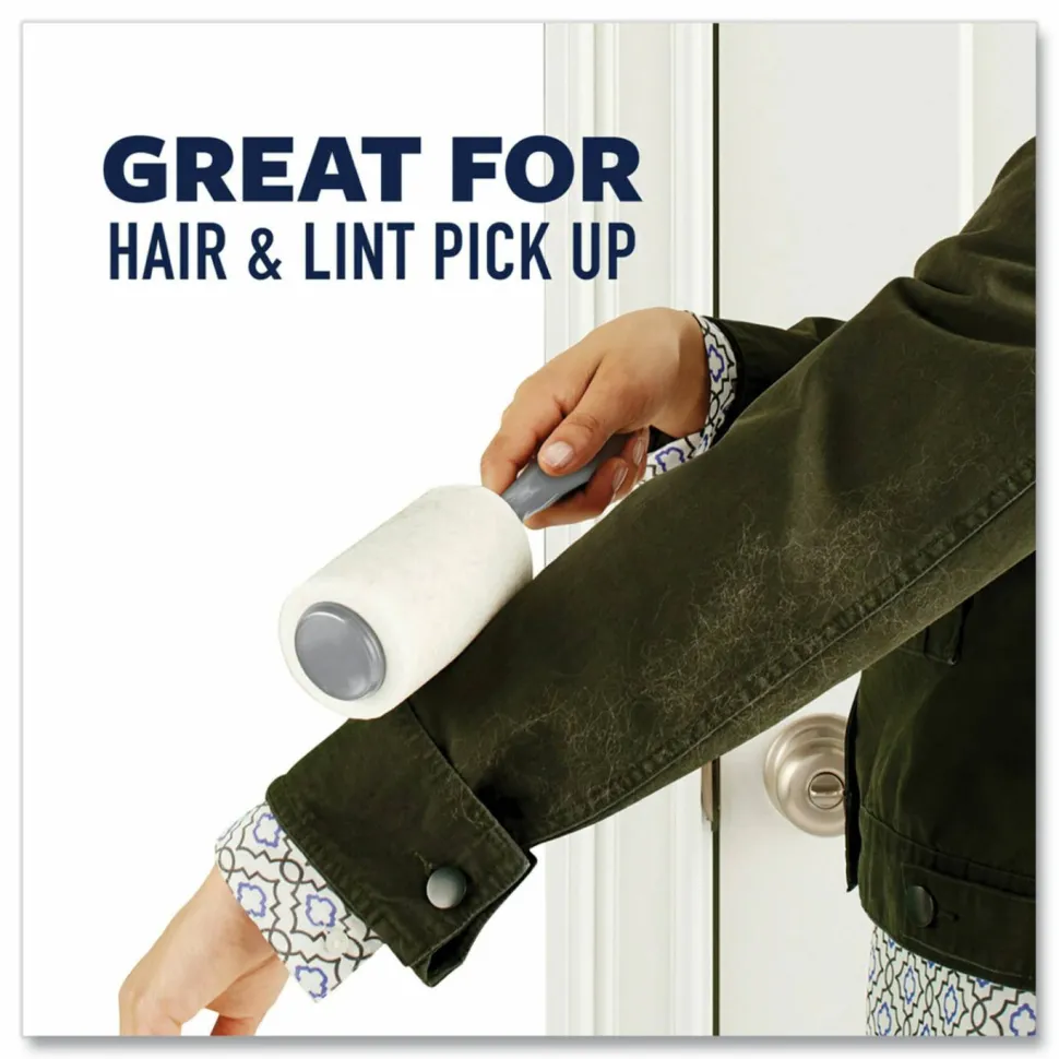 Scotch-Brite Lint Roller Refill Roll, 70 Sheets/Roll