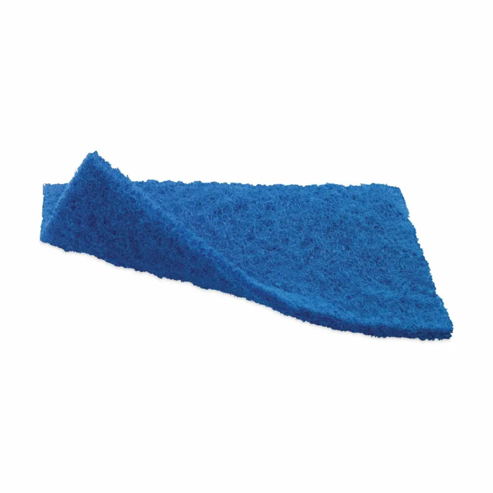 Scotch-Brite Non-Scratch Scour Pads, 3 x 6, Blue, 10/Carton