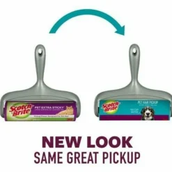 Scotch-Brite Pet Extra Sticky Large Surface Roller, 8 in x 31.4 ft