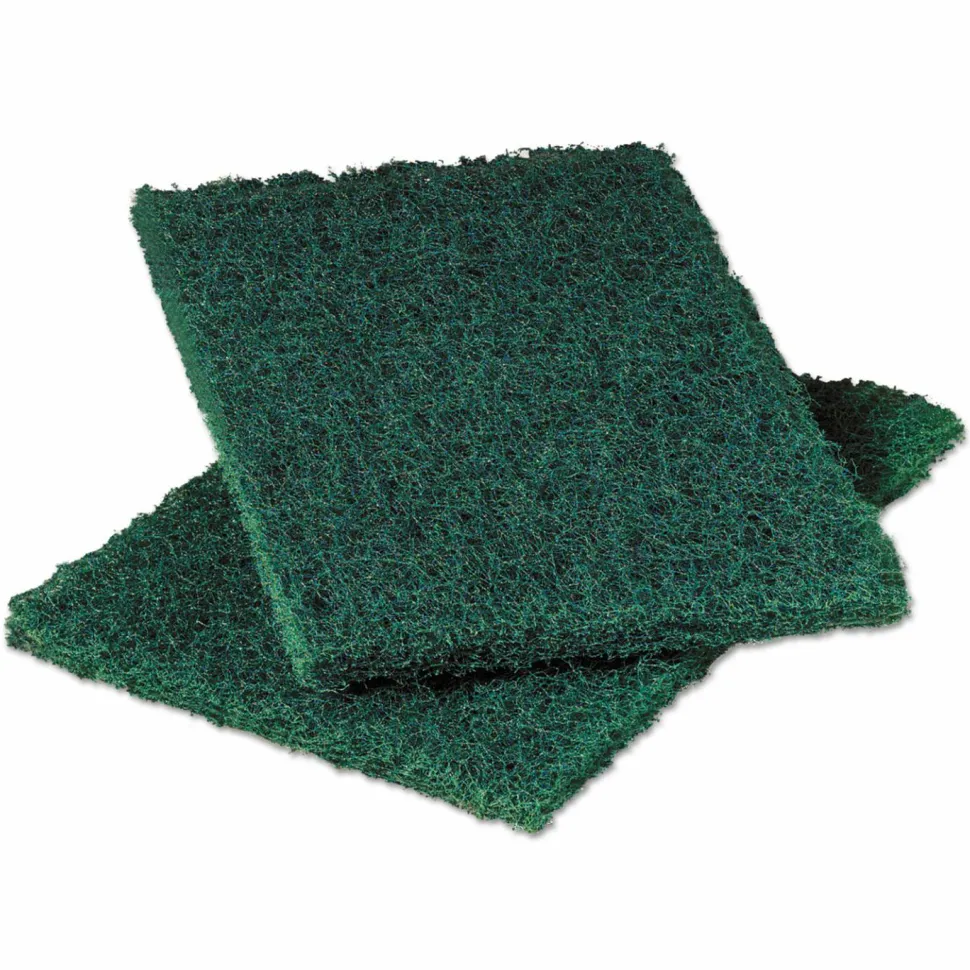 Scotch-Brite PROFESSIONAL Heavy Duty Scouring Pad 86, 6 x 9, Green, 12/Pack, 3 Packs/Carton