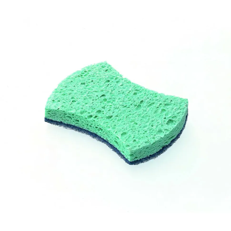 Scotch-Brite PROFESSIONAL Power Sponge 3000, 2.8 x 4.5, 0.6" Thick, Blue/Teal, 5/Pack