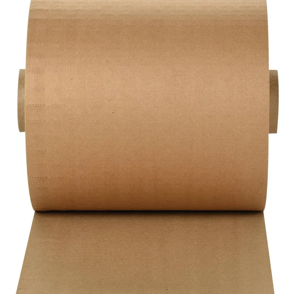 Scotch Cushion Lock Protective Wrap, 12 in x 1000 ft, 1 Roll, 100% Recycled Paper, Honeycomb Packing Paper, Alternative for Bubble Cushion Wrap, Brown
