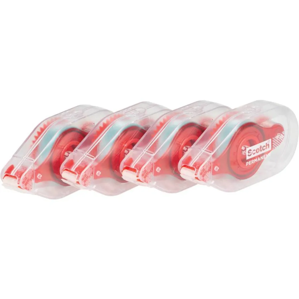 Scotch Double-Sided Tape Runner Value Pack, .31 in. x 16.3 yd, Pack of 4