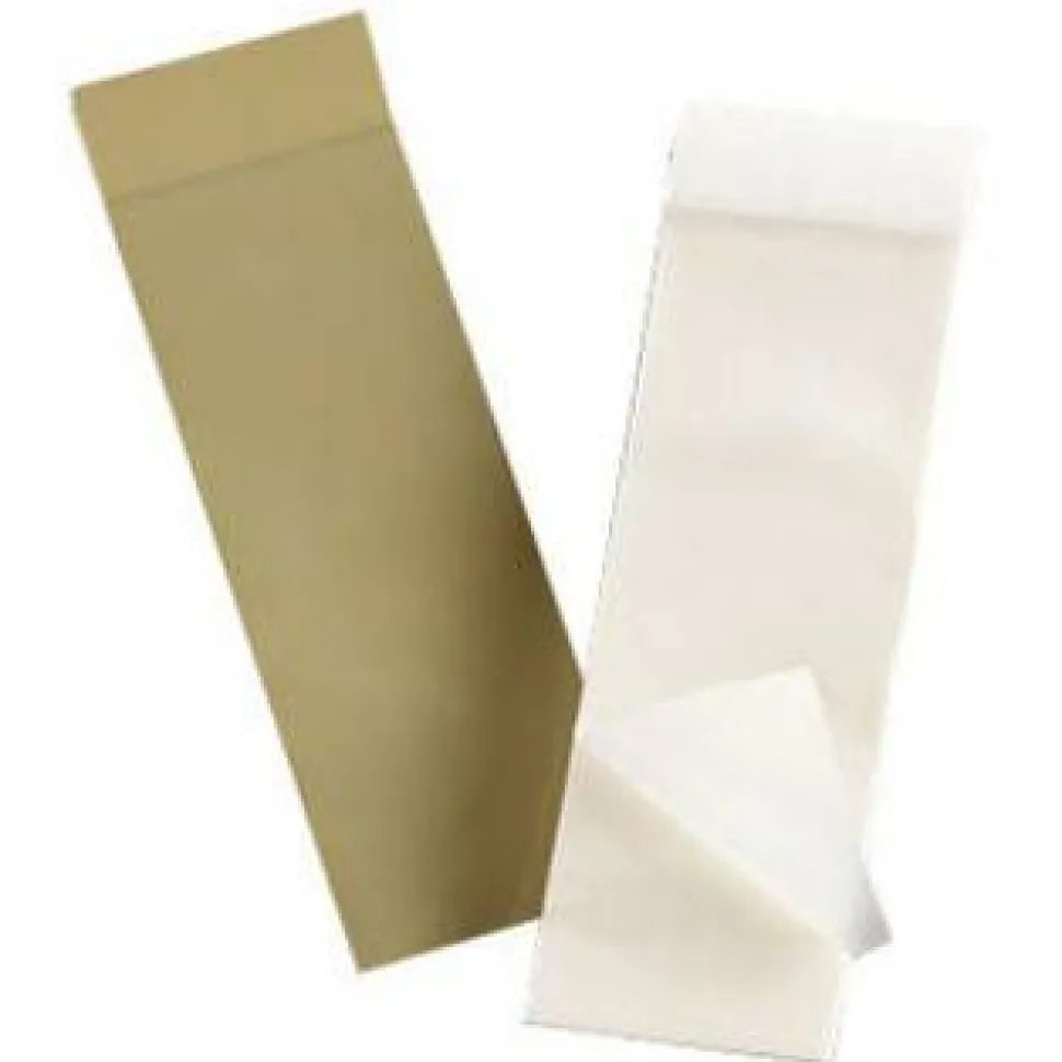 Scotch Envelope/Package Sealing Tape Strips, 1-7/8" x 6", Pack Of 50 Tape Strips