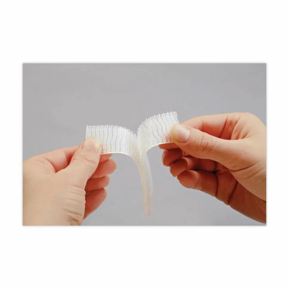 Scotch Extreme Fasteners, 1" x 10 ft, Clear, 2/Pack