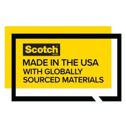 Scotch Heavy Duty Recycled Packaging Tape 7750-6, 1.88 in x 54.6 yd (48 mm x 50 m), 6 pack