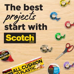 Scotch Heavy Duty Shipping Packaging Tape- 36 Pack, 1.88
