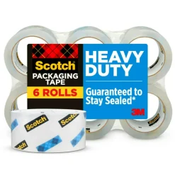 Scotch Heavy-Duty Shipping Packing Tape, 1-7/8
