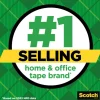 Scotch Magic Tape, Invisible, 3/4 in. x 1000 in., 4 Tape Rolls, Clear, School Supplies and College Essentials for Students and Teachers