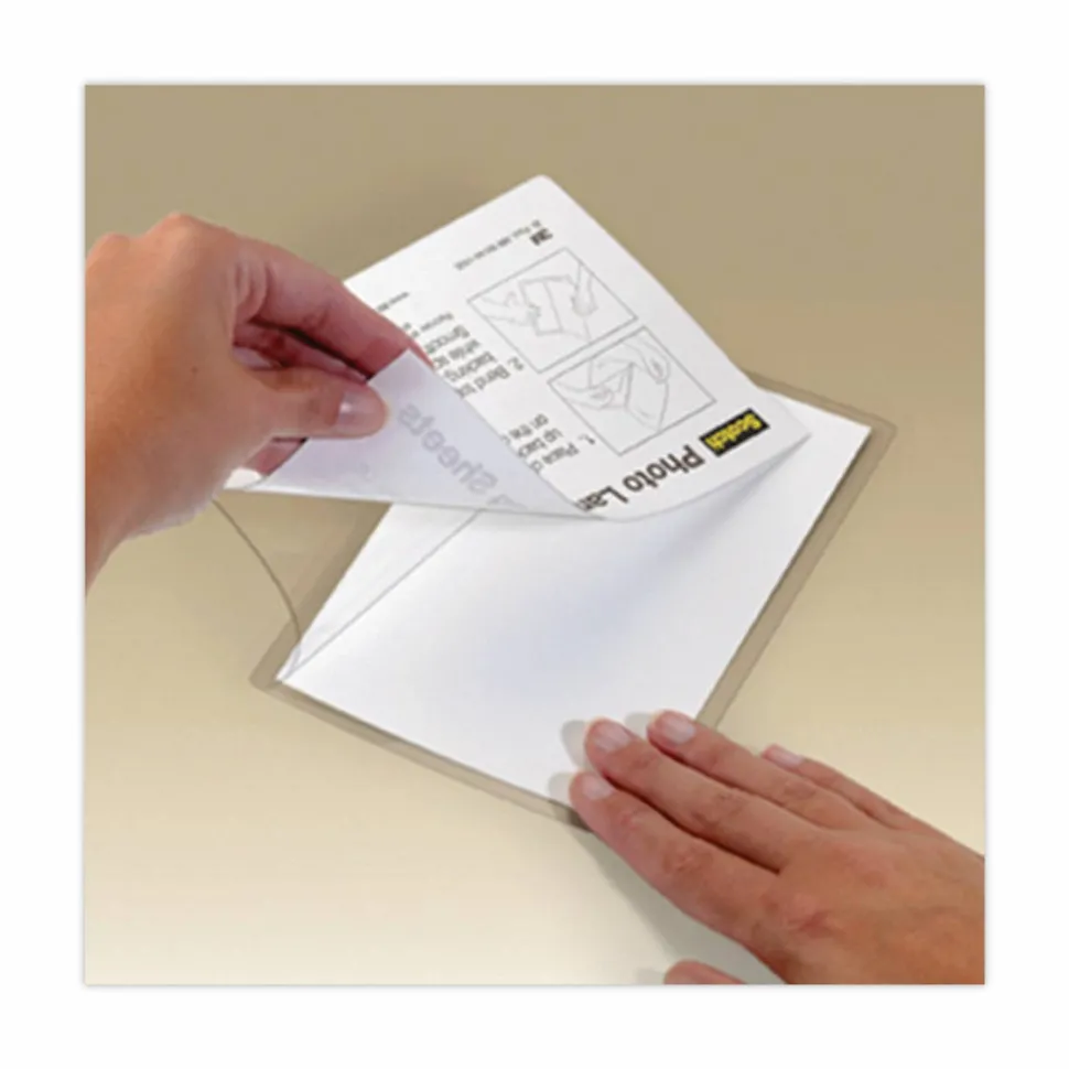 Scotch Self-Seal Laminating Pouches, Fits Letter Size (9" x 11.5 in.) Paper, 25-PK