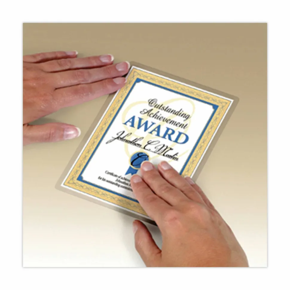Scotch Self-Seal Laminating Pouches, Fits Letter Size (9" x 11.5 in.) Paper, 25-PK