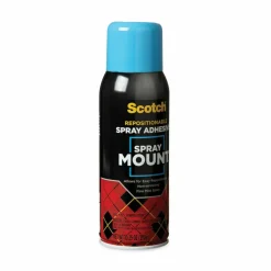 Scotch Spray Mount Spray Adhesive, Clear, 10.25 Oz.