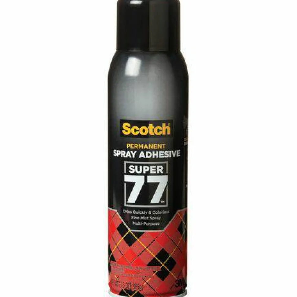 Scotch Super 77 Multipurpose Spray Adhesive, 13.57 Oz