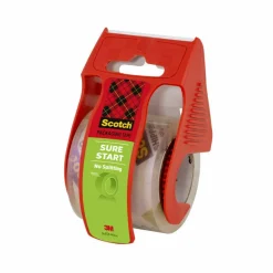Scotch Sure Start Easy Unwind Packaging Tape, 22.20 Yd x 1.88