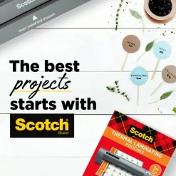 Scotch Thermal Laminator Combo Pack, 1 White Thermal Laminator 13
