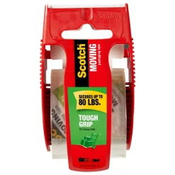 Scotch Tough Grip Moving Packaging Tape 150, 1.88 in x 22.2 yd (48 mm x 20,3 m)