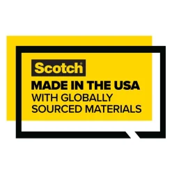 Scotch Transparent Greener Tape, 3/4 in. x 900 in., 12 Tape Rolls, Clear, Back to School Supplies and College Essentials for Students and Teachers