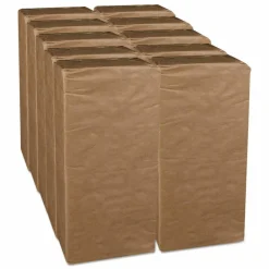 Scott 1/8-Fold Dinner Napkins, 2-Ply, 17 x 14.63, White, 300/Pack, 10 Packs/Carton