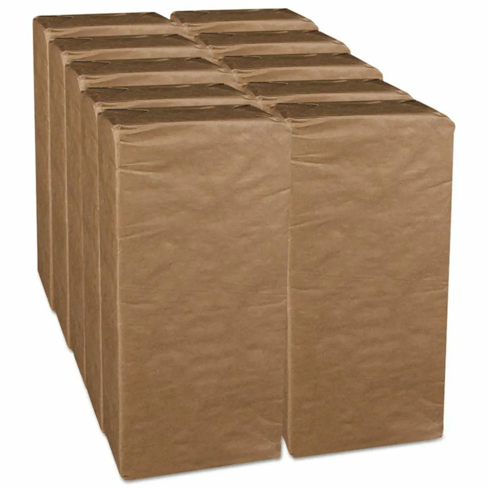 Scott 1/8-Fold Dinner Napkins, 2-Ply, 17 x 14.63, White, 300/Pack, 10 Packs/Carton