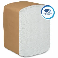 Scott Full-Fold Dispenser Napkins, 1-Ply, 12 x 17, White, 400/Pack, 15 Packs/Carton