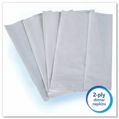 Scott Full-Fold Dispenser Napkins, 1-Ply, 12 x 17, White, 400/Pack, 15 Packs/Carton