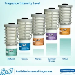 Scott Continuous Air Freshener Refills, Citrus, 1.62 Oz, Case Of 6