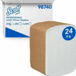 Scott Dinner Paper Napkins - 12