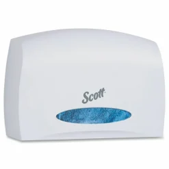 Scott Essential Coreless Jumbo Roll Tissue Dispenser, 14.25 x 6 x 9.75, White