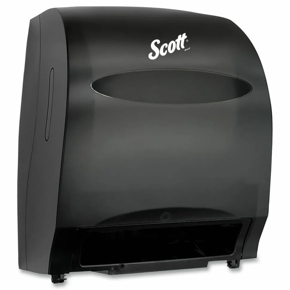 Scott Essential Electronic Hard Roll Towel Dispenser, 12.7 x 9.57 x 15.76, Black