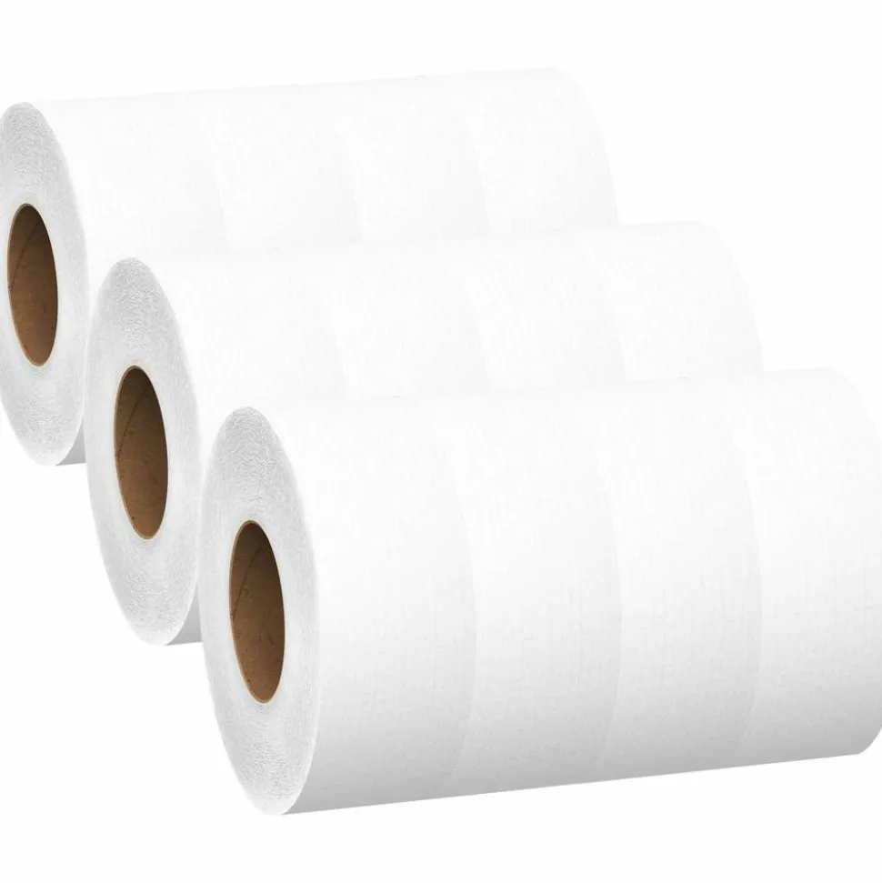 Scott Essential Extra Soft JRT Bathroom Tissue, 2-Ply, 3-9/16" x 750', White, 12 Rolls Per Carton