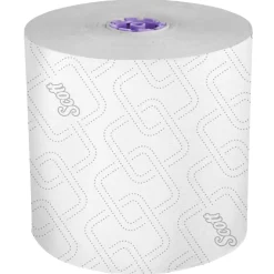 Scott Essential High Capacity Hard Roll Paper Towels with Elevated Design and Absorbency Pockets, 950' Per Roll, 6 Rolls Per Case