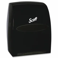 Scott Essential Manual Hard Roll Towel Dispenser, 13.06 x 11 x 16.94, Black