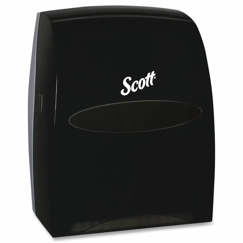 Scott Essential Manual Hard Roll Towel Dispenser, 13.06 x 11 x 16.94, Black
