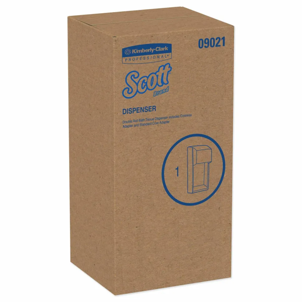 Scott Essential SRB Tissue Dispenser, 6 x 6.6 x 13.6, Transparent Smoke