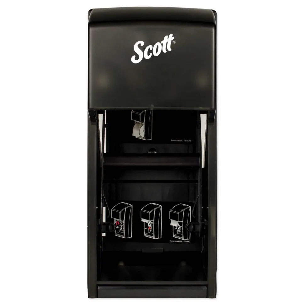 Scott Essential SRB Tissue Dispenser, 6 x 6.6 x 13.6, Transparent Smoke